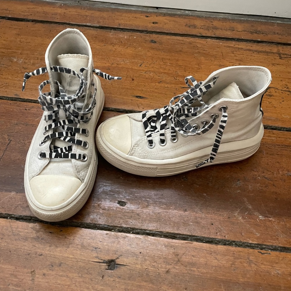 Unique converse high top